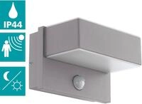 EGLO LED Au&szlig;en-Wandleuchte "AZZINANO" LED-Board 1 Stk. Warmwei&szlig; 6M Reichweite,