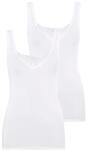 Schiesser Unterhemd "Cotton Essentials" 2er-Pack, mit zwei unterschiedlichen