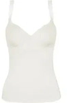 BH-Hemd VIANIA "BH Hemd Basic", Damen, Gr. 90, Cup B, beige (cream), Stoff,