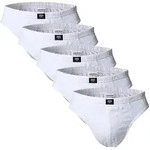 Slip CECEBA "Slip Sport Slip 5er Pack 5er Pack", Herren, Gr. M, wei&szlig;, Obermaterial: