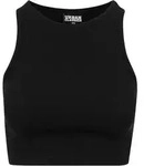 Muskelshirt URBAN CLASSICS "Urban Classics Damen Ladies Cropped Rib Top", Jungen, Gr.