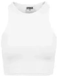 Muskelshirt URBAN CLASSICS "Urban Classics Damen Ladies Cropped Rib Top", Jungen, Gr.