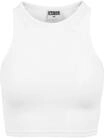 Muskelshirt URBAN CLASSICS "Urban Classics Damen Ladies Cropped Rib Top", Jungen, Gr.