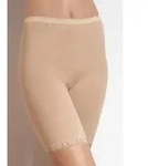 sloggi Lange Unterhose "Basic+" perfekter Sitz, weiche N&auml;hte, Baumwollmix, feminin,