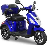 Rolektro Elektromobil "E-Trike 25 V.2, Blei-Gel-Akku" 1.000 W 25 km/h mit Topcase