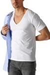 Mey Unterziehshirt "Dry Cotton Functional" Kurzarm, tiefem V-Ausschnitt, Single
