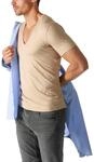 Mey Unterziehshirt "Dry Cotton Functional" Kurzarm, tiefem V-Ausschnitt, Single
