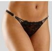 LASCANA String mit dekorativen Strass-Schnallen