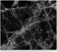Zeller Present Herdblende-/Abdeckplatte "Marmor" Silikonf&uuml;&szlig;en