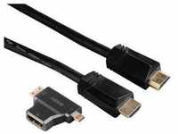 HAMA HDMI-Kabel "High Speed HDMI™-Kabel Stecker-Stecker Ethernet