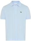 Poloshirt LACOSTE, Herren, Gr. 7, hellblau, Piqu&eacute;, Obermaterial: 100% Baumwolle,