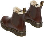 Chelseaboots DR. MARTENS "Leonore", Damen, Gr. 36, Warmfutter, braun (cognac),
