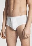 CALIDA Midislip "Twisted Cotton" mit Eingriff, Pure Cotton, Feinripp, weich