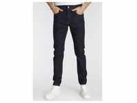 Tapered-fit-Jeans LEVI'S "512 Slim Taper Fit" Gr. 32, Länge 32, blau (dark indigo)