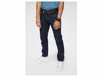Tapered-fit-Jeans LEVI'S "502 TAPER" Gr. 32, Länge 32, blau (onewash) Herren Jeans