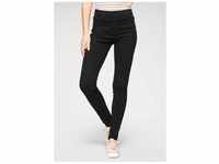 Skinny-fit-Jeans LEVI'S "720 High Rise" Gr. 27, Länge 32, schwarz (black gala x y)