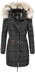 Navahoo Steppmantel "Paula" stylischer Winter Parka m. edlem Fellimitat
