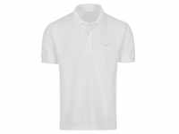 Poloshirt TRIGEMA "TRIGEMA in Piqué-Qualität" Gr. L, weiß Damen Shirts Jersey