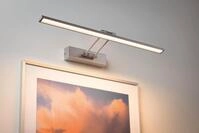 PAULMANN LED Bilderleuchte "Beam Sixty", grau (nickelfarben), 1, H: 4,6cm, 1 Stk.,