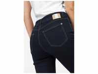 5-Pocket-Jeans MAC "Angela" Gr. 34, Länge 30, blau (dark blue rinsed) Damen...
