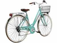 Cityrad ADRIATICA "PANAREA" Fahrräder Gr. 45 cm, 28 Zoll (71,12 cm), blau (türkis)