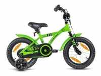 Kinderfahrrad PROMETHEUS BICYCLES "Hawk" Fahrräder Gr. 23 cm, 14 Zoll (35,56...