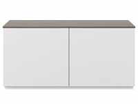 Lowboard TEMAHOME "Join" Sideboards Gr. B/H/T: 120 cm x 57 cm x 50 cm, weiß...