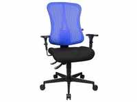 Bürostuhl TOPSTAR "Sitness 90" Stühle blau (schwarz, dunkelblau) Drehstühle