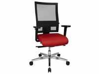 Bürostuhl TOPSTAR "Sitness 60" Stühle rot (rot, schwarz) Drehstühle