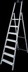 KRAUSE Stehleiter "Safety" Aluminium, 1x7 Stufen, Arbeitsh&ouml;he ca. 350 cm