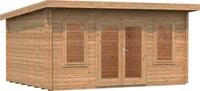 Palmako Gartenhaus "Lisa" 14,2 m&sup2;, mit Fu&szlig;boden im Gartenhaus