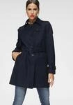Tommy Hilfiger Langjacke "HERITAGE SINGLE BREASTED TRENCH" mit den typischen