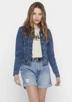 ONLY Jeansjacke "ONLTIA DNM JACKET MB BEX02 NOOS" in leichter Used-Waschung mit