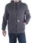 Funktions-Kapuzensweatjacke CARHARTT "Sweat", Herren, Gr. XXL, grau, Obermaterial: