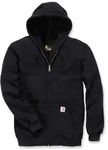 Funktions-Kapuzensweatjacke CARHARTT "Sweat", Herren, Gr. S, schwarz, Obermaterial: