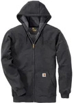 Funktions-Kapuzensweatjacke CARHARTT "Sweat", Herren, Gr. XXL, grau (dunkelgrau),