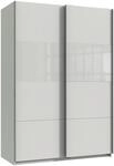 Wimex Schwebet&uuml;renschrank "Bramfeld Kleiderschrank" mit Glaselementen und