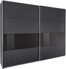 Wimex Schwebet&uuml;renschrank "Bramfeld Kleiderschrank" mit Glaselementen und