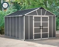 Ger&auml;tehaus PALRAM - CANOPIA "Yukon", grau, Aluminium, Kunststoff, Polycarbonat (PC),