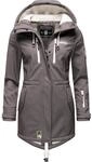 Funktionsmantel MARIKOO "Zimtzicke", Damen, Gr. XS (34), grau, Oberstoff: 98%