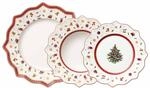 Villeroy & Boch Geschirr-Set "Teller-Set Toys Delight wei&szlig;-rot"