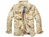 Wintermantel BRANDIT "Brandit Herren M-65 Giant Jacket" Gr. 5XL, beige (sandcamo)