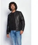 Lederjacke MAZE "71Jack", Herren, Gr. XL, schwarz, Obermaterial: 100% Lammleder.
