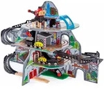 Spielzeug-Eisenbahn HAPE "Riesige Bergmine, 32-tlg.", bunt, Spielzeugfahrzeuge,