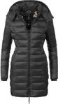 Steppmantel MARIKOO "Abendsternchen", Damen, Gr. L (40), schwarz, Oberstoff:...