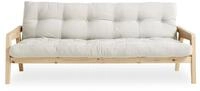 Karup Design Schlafsofa "Grab, inkl. Futonmatratze - aus massivem Kieferholz,...
