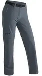 Outdoorhose MAIER SPORTS "Nata 2", Damen, Gr. 44, Normalgr&ouml;&szlig;en, grau, 90% Polyamid,