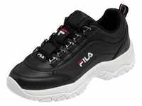 Sneaker FILA "Strada Low Wmn" Gr. 39, schwarz-weiß (schwarz, weiß) Schuhe Sneaker