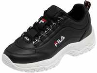 Sneaker FILA "Strada Low Wmn" Gr. 39, schwarz-weiß (schwarz, weiß) Schuhe Sneaker