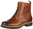 Schn&uuml;rstiefelette CLARKS "Clarks Stiefelette Leder", Herren, Gr. 45, braun